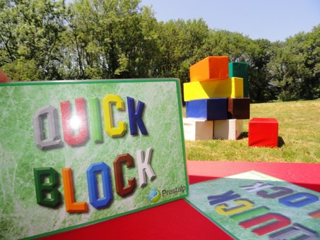 Quick block pour Team Building à Grenoble