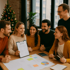 Evénement en entreprise pour les fêtes à Grenoble