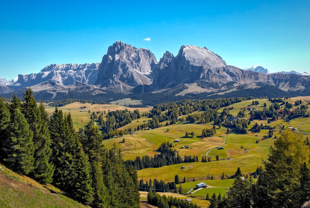 paysage de montagne pour séminaire d'entreprise